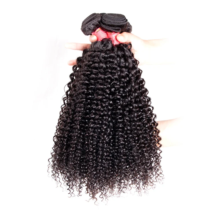 8A grade cheap kinky curly hair weft peruvian hair wet and wavy different types of curly weave hair extensions