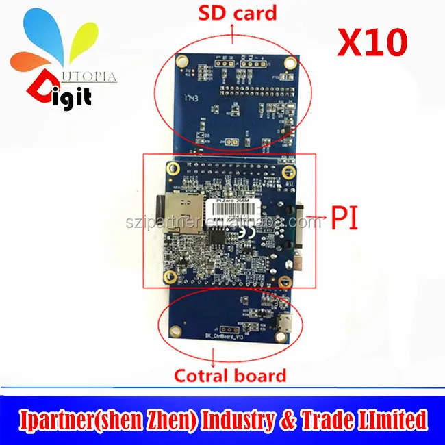 

For Baikai Giant X10 Control panel + PI+ SD card repair, Silver
