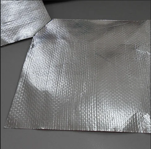 Double Sided Reflective Aluminized Polyester Film / Radiant Barrier ...