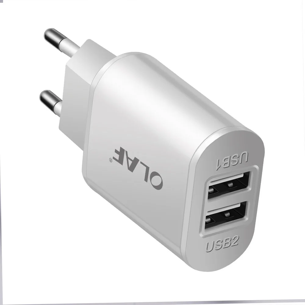 

OLAF Quick Charge 3.0 Dual USB Charger 5V / 2A EU USB Plug Mobile Phone Charger Travel Adapter, N/a