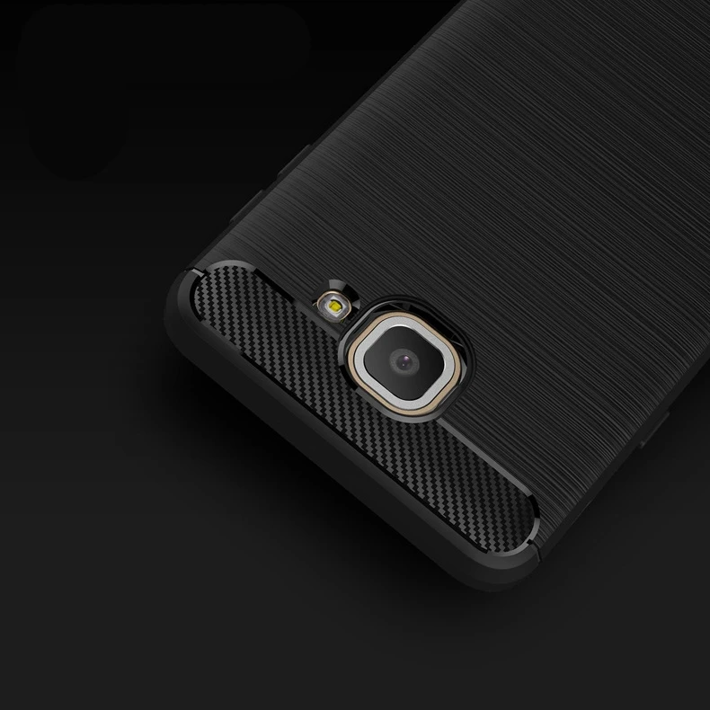 2017 New Arrival Carbon Fiber Tpu case for Samsung Galaxy On max brushed tpu soft cover for Samsung Galaxy On max