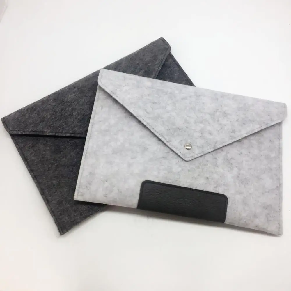 

Custom a4 size felt folder for men, 41 colors