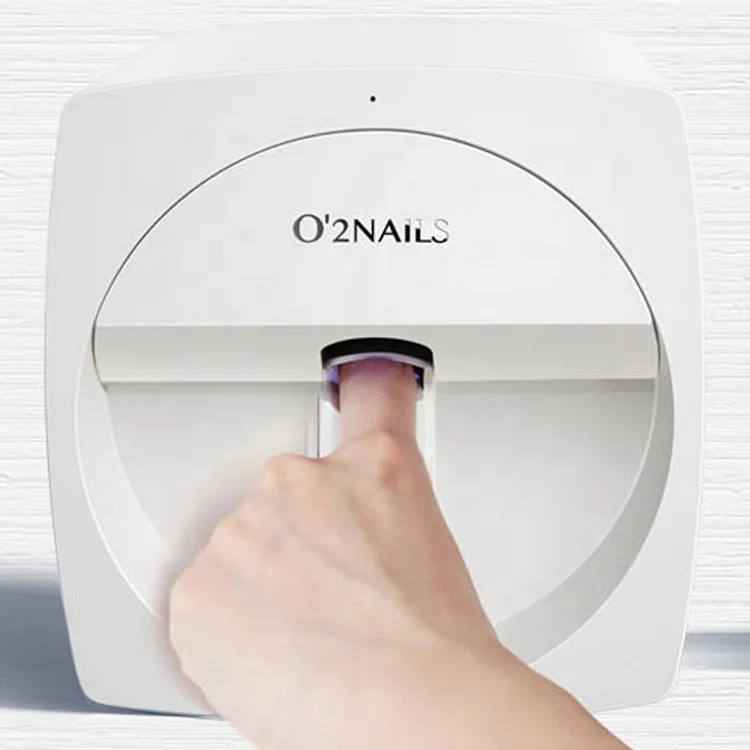 

DIY nail art polish printer machine for salon, Black white pink