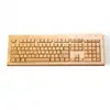 Business office gift bamboo wireless keyboard healthy wireless cheapest keyboard bamboo products