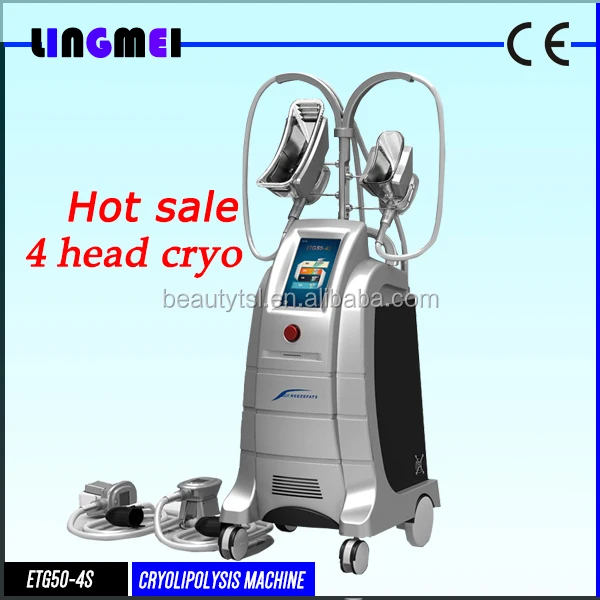 ETG50-4S 4 cryo heads fat dissolving cryolipolysis machine 2