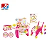 New item supermarket toy mini shopping table play set for kids HC358838