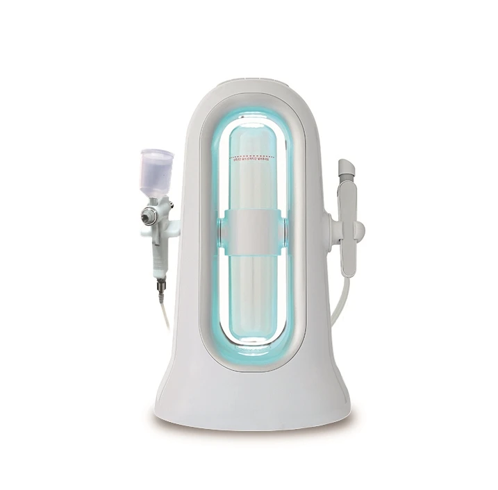2019 new product 2 handles skin moisturizing facial cleansing beauty equipment hydra dermabrasion machine_6