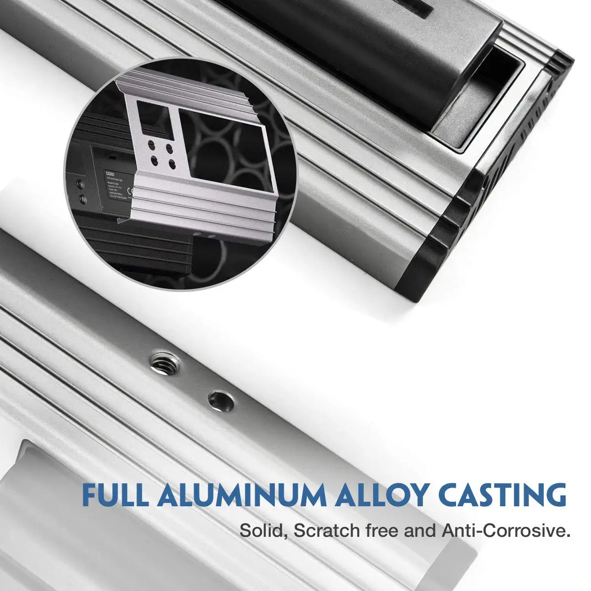 PT-15B Ultra-thin Bi-Color 3200K-5600K Aluminum Alloy Dimmable Studio Photography  LED Photo Video Panel Light for Camera