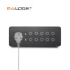 EVA LOGIK Z-Wave Automatic Smart Wall Light Touch Panel Switch with 10 Gang and 2 USB