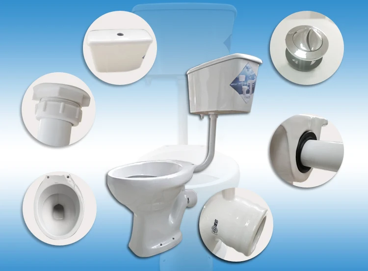 Popular Sanitary Ware Washdown Two Pieces Cheap Toilets Kenya Buy