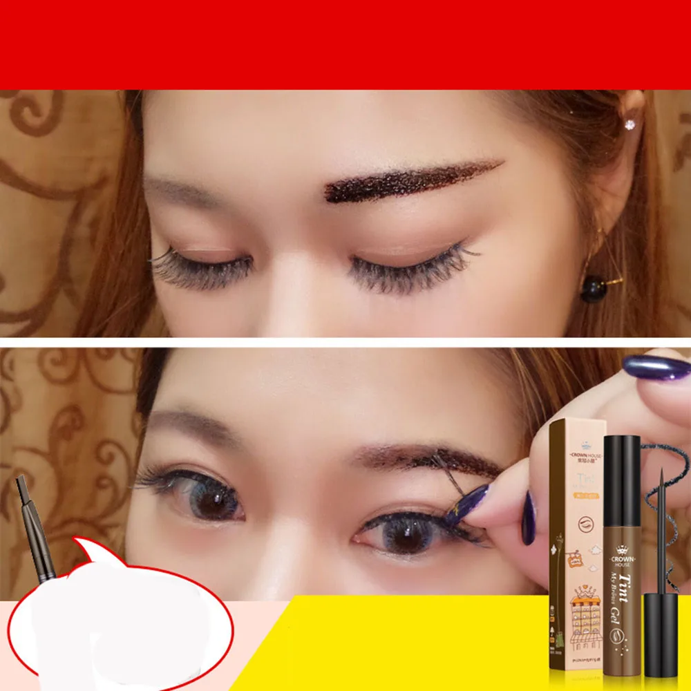 

Makeup Eye Brow Gel Tattoo Wholesale Waterproof Long Lasting 3 Colors Style Tattoo Eyebrow Cream Pencil Gel Super Quality