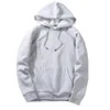 Unisex custom cotton private label blank logo heavy french terry plain warm pull over hoodies men