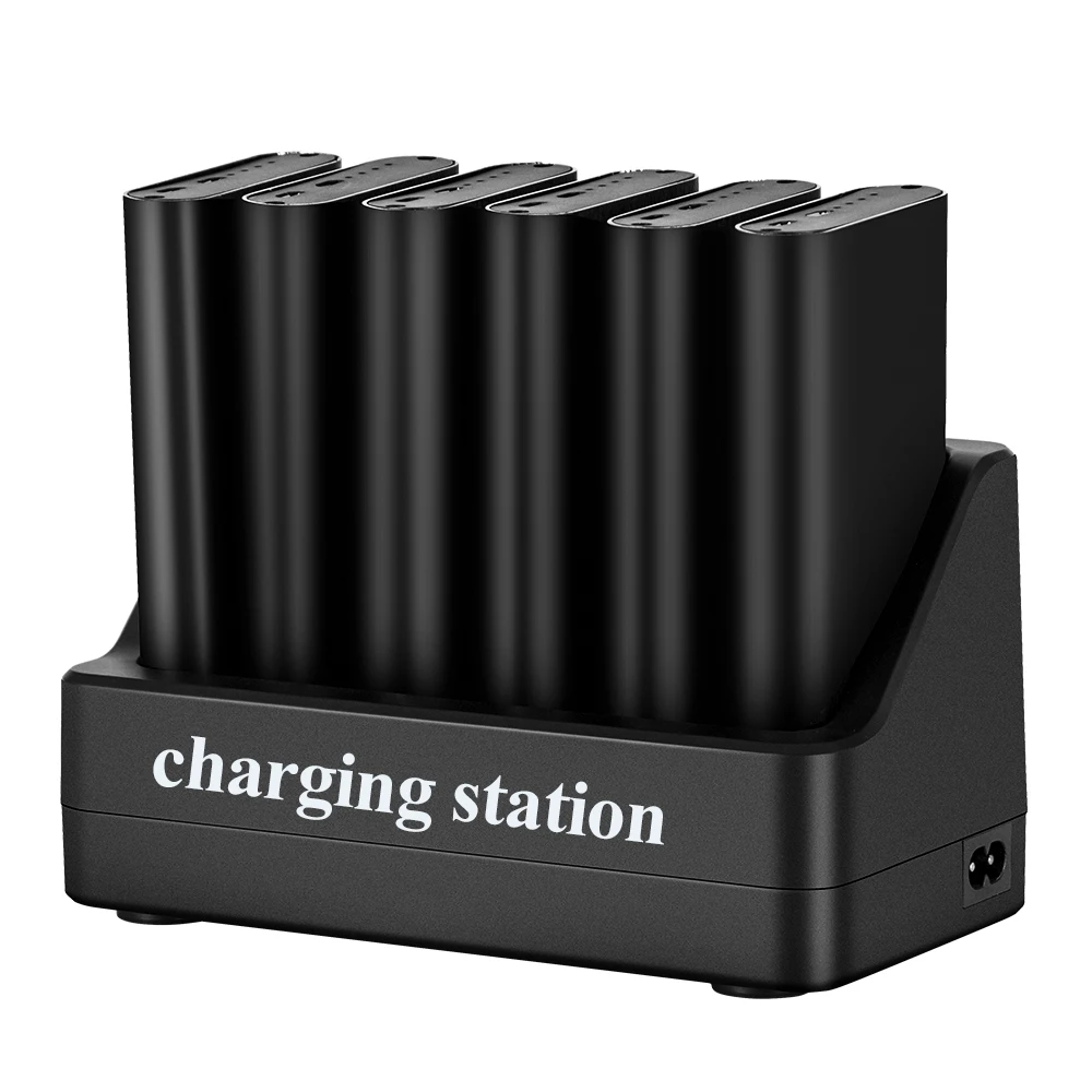 

2019 Trending Mobile Phone Charger Docking station Portable wireless Power Bank Charging Station For Restaurants Bar and Cafe, Custom color