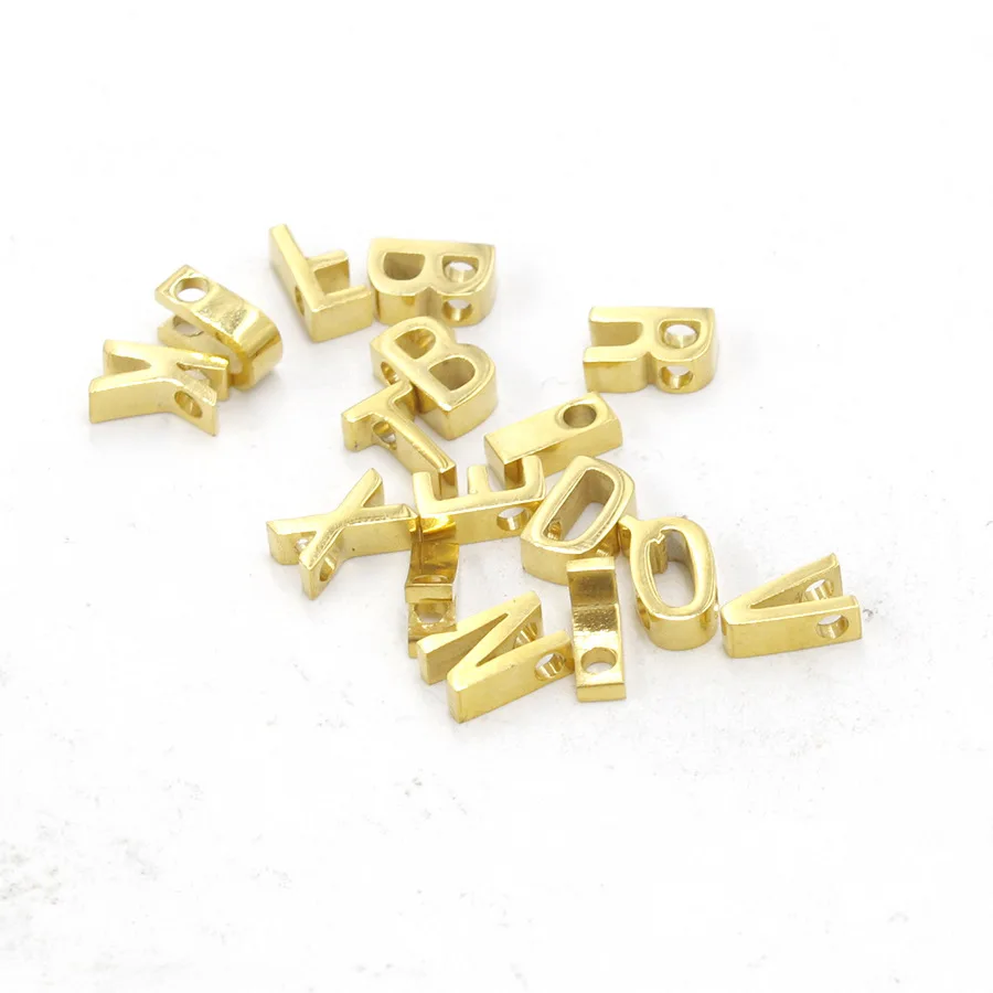 

DIY Stainless steel Alphabet Initial Letter for Name Bracelet Capital, M Charm Bead, Complete Alphabet DIY bracelet charms