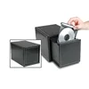 Custom design printing leather DVD CD gift storage box