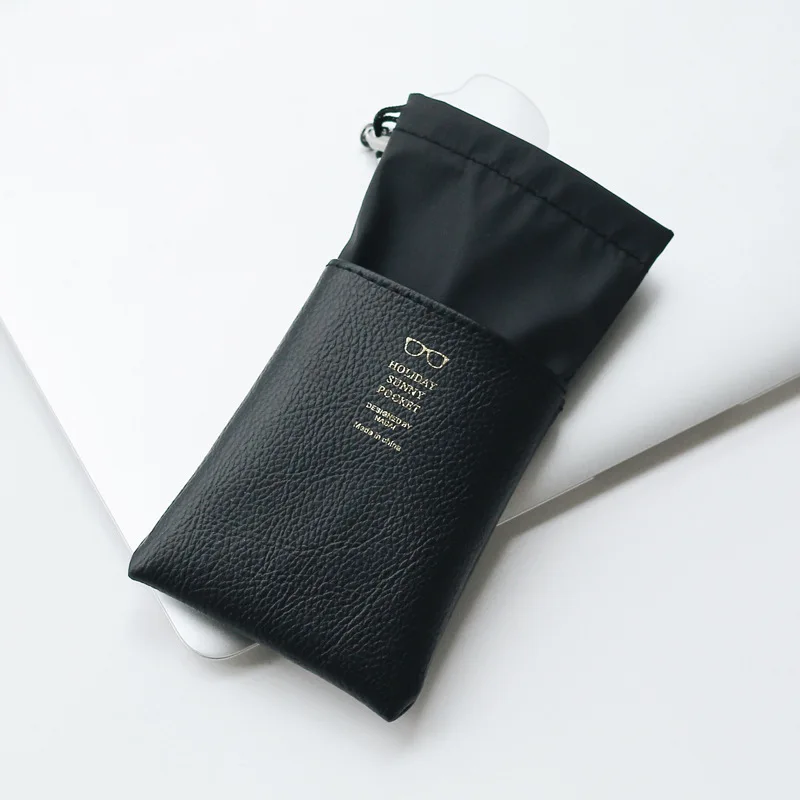 

Promotional Hot Stamping Custom Logo Glasses Bags Microfiber Sunglasses Pouch, 4 colors
