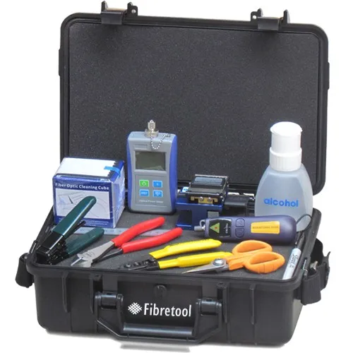 Customized Fiber Optic Fast Connector Termination FTTH Tool Kit