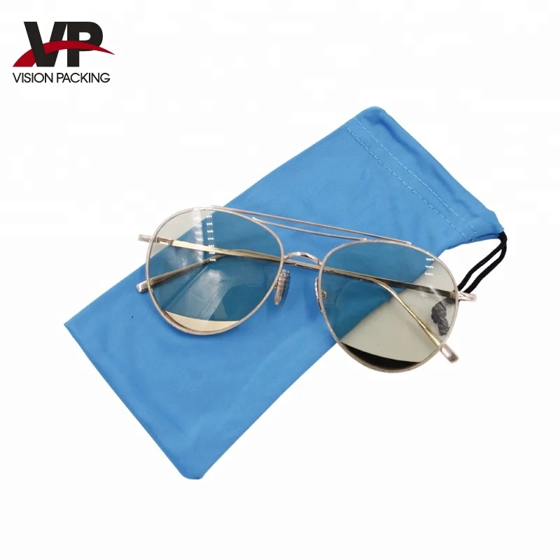 

New Style Custom Logo Printed Microfiber Sunglasses Glasses Eyeglasses Bag Pouch