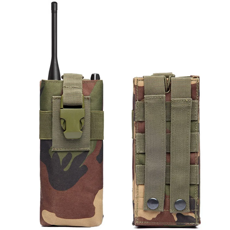 IDOGEAR Pochette tactique pour radio Molle pour PRC152 PRC148 MBITR (marron coyote