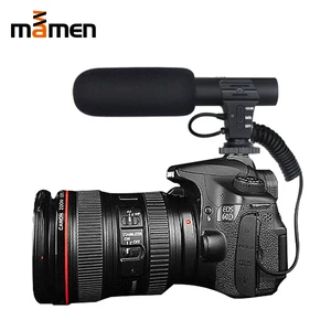 MAMEN Factory Direct Selling Camera Microphone Ultra Light Digital SLR Camera Microphone High Sensitivity