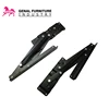 Multi- functional hardware parts iron metal storage ottoman hinges with spring
