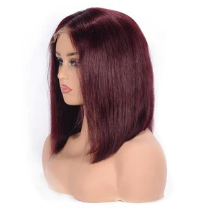 Short Bob Wigs Wholesale Virgin Hair Lace Front Human Hair Wig
