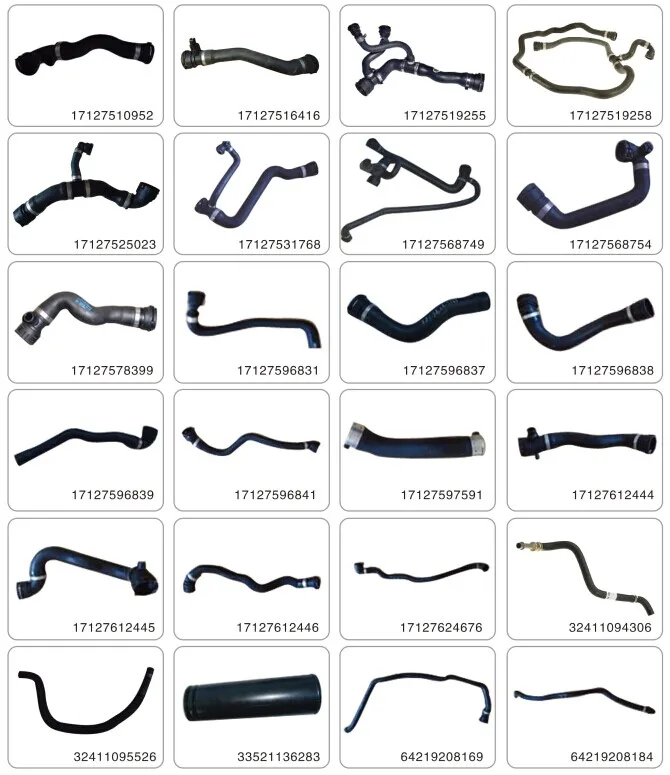 Buy on the official website Upper & Lower Radiator Coolant Hoses For BMW 9906 E46 17127510952