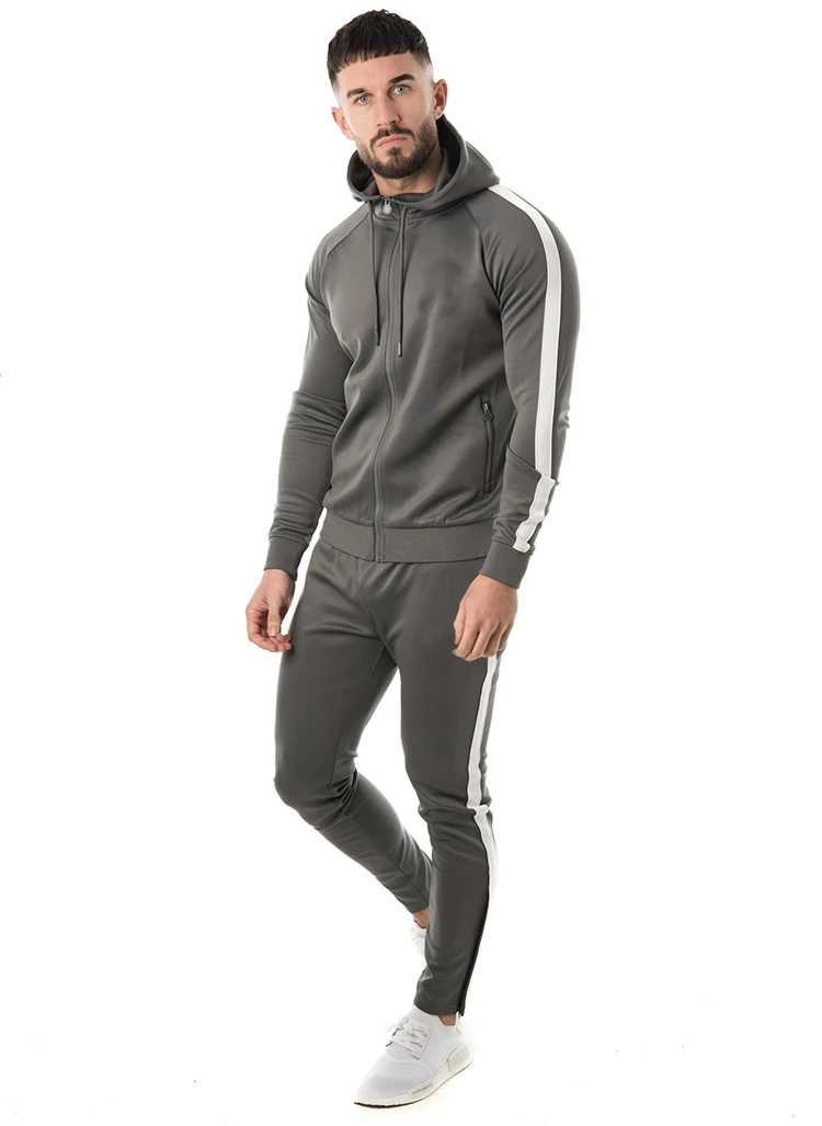 Adidas Slim Fit Cotton Fleece Tracksuit