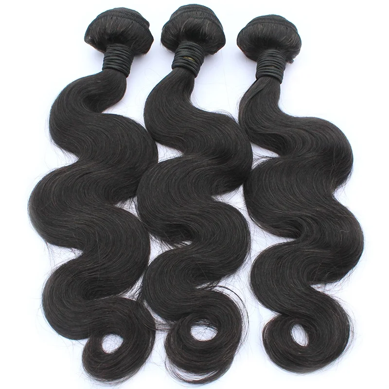 

Top Quality Mink Virgin Brazilian Body Wave Hair Bundles Unprocessed 100% Human Wholesale Virgin, Natural color