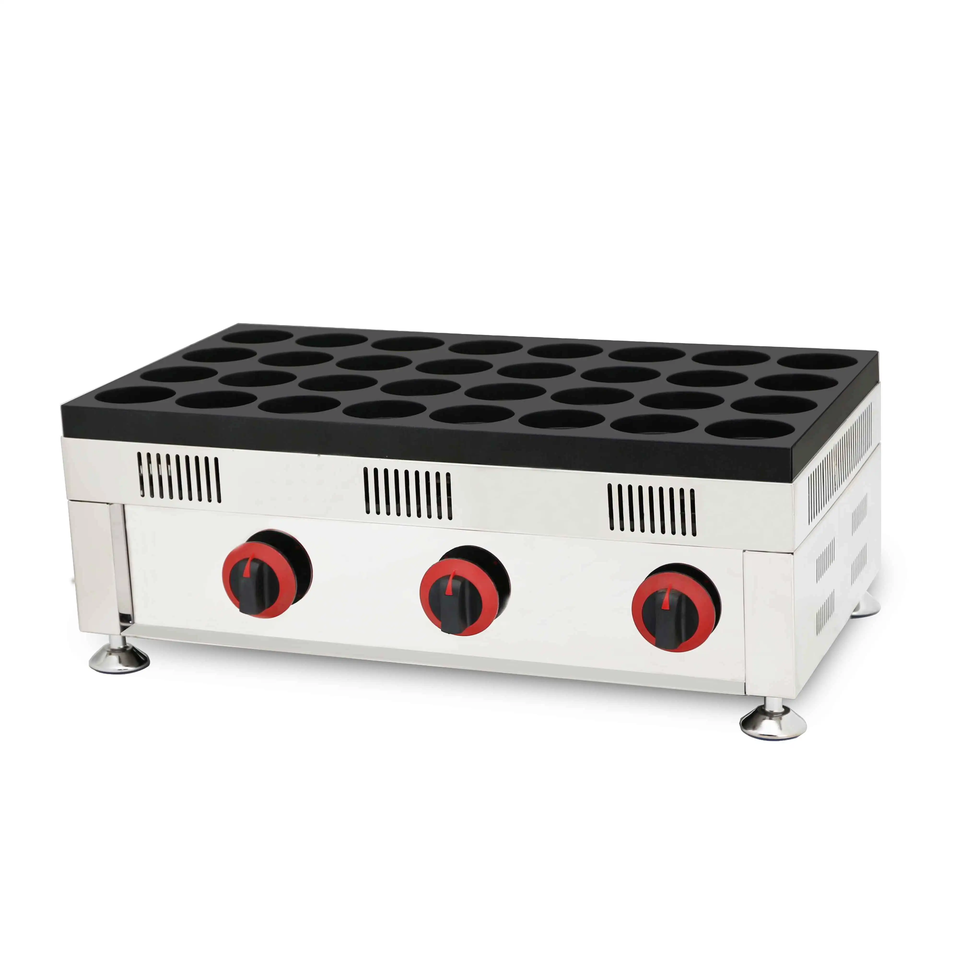 
food making machine LPG obanyaki red bean cake maker with 32 holes 