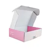 Grey Card Corrugated Material Color Soft Dress Moving High Quality Candle Boxes Rectangle Pattern Packaging Box