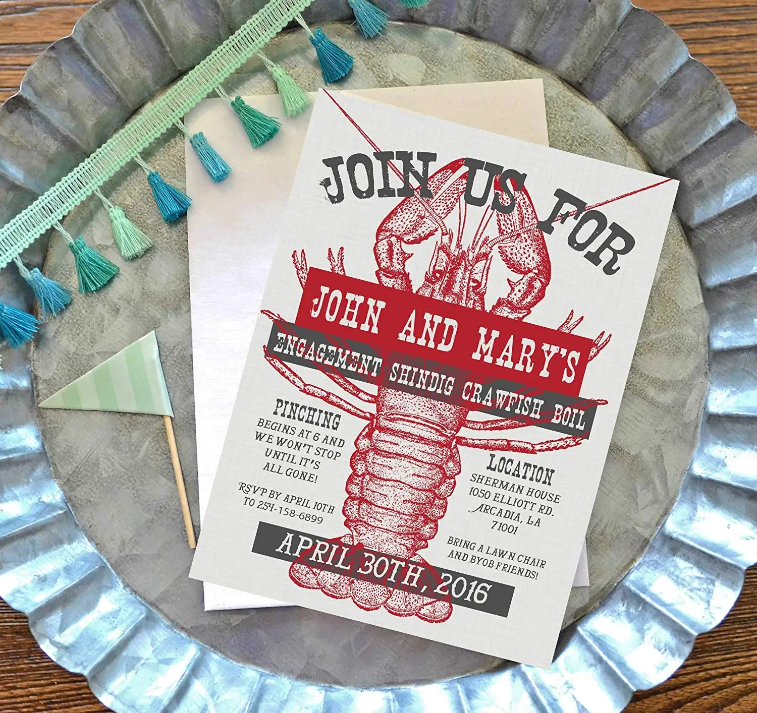 Cheap Crawfish Boil Invitations Find Crawfish Boil