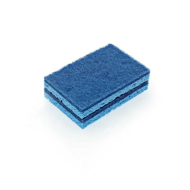 

Non scratch cellulose sponge scrub with scouring pad, As picture