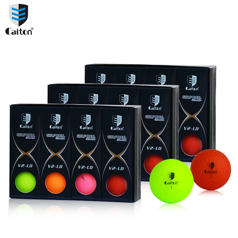 Newest Usga Standard Golf Ball Caiton 2 Piece Matte Golf Ball With