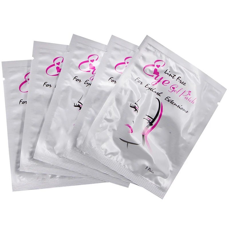 

Private Label Eyelash Extensions Lint Free Eyelash Eye Pads Eye Pads For Eyelash Extensions, Purple;golden;pink;fox eye and so on