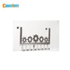 CL1Z-TH2077 comlom Stainless Steel Simply hang over any standard interior door this door organizer provides hooks