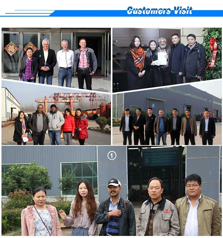 customer visiting of Complete in Specifications Industrial Coal Wood Fired Hot Air Furnace