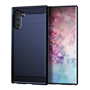 Simple fashion design tpu bump texture anti scratch cellphone case for Samsung Note 10