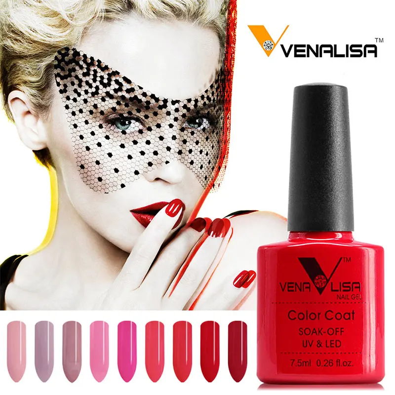 Nail Uv Gel Polish Venalisa Soak Off Nail Art Factory 7.5ml Wholesale