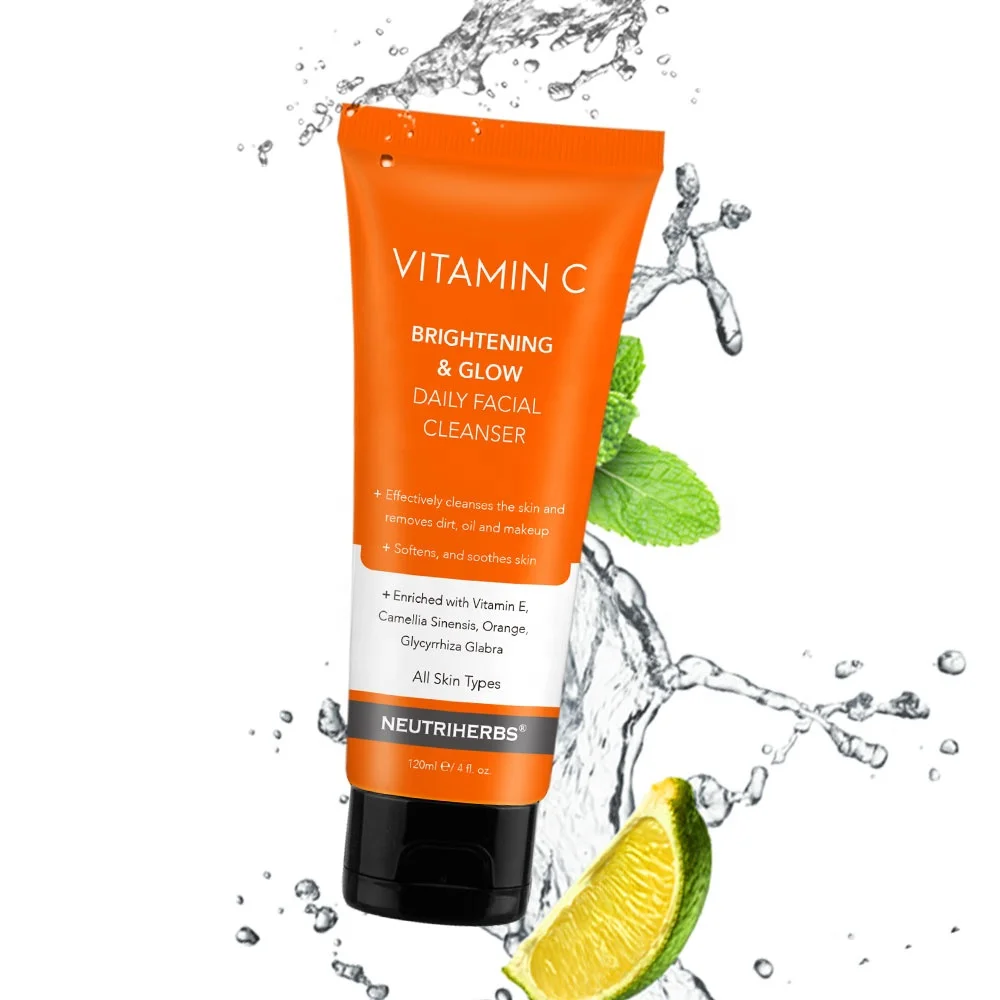 

OEM Brighten Nourishing Facial Cleanser Vitamin C Clean Face Wash