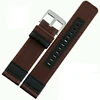 models thickened genuine leather watch strap Canvas strap men's watch belt
