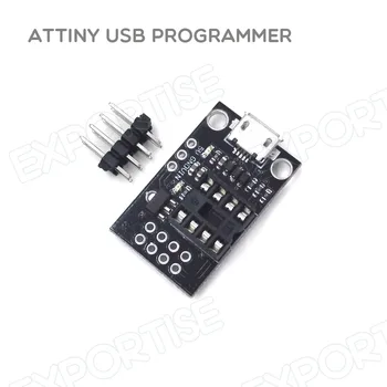 5Pcs Scheda Sviluppo Plug & Play Per ATTINY Microcontroller - Programmazione USB Per ATtiny13A/25/45/85 - Foto 5