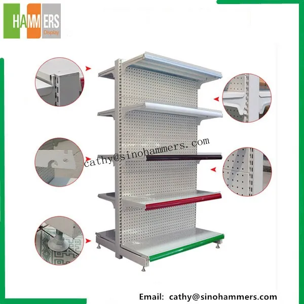 Metal Steel Gondola Shelf /gondola Shelving / Gondola Supermarket Shelf