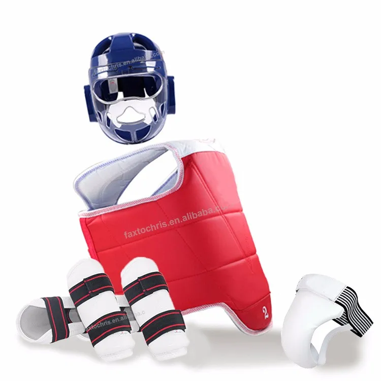 Wtf Custom Training Equipment Taekwondo Sparring Gear Set Buy
