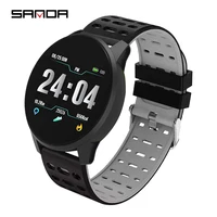 

SANDA B2 Men Women Smart Digital Multi-function Sport Watch Sleep Tracker Hear Rate Monitor Wrist Watch