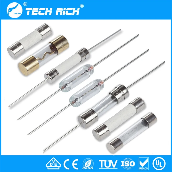 Glass Types Cartridge Fuses 125v 250v 3.6x10 5.2x20 6x30 Buy Glass