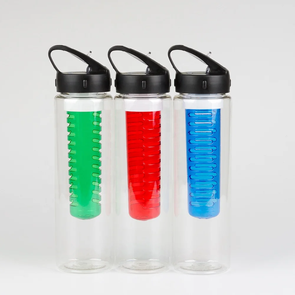 

B14-0786 800ML BPA FREE Wholesale Plastic Fruit Infuser Water Bottle