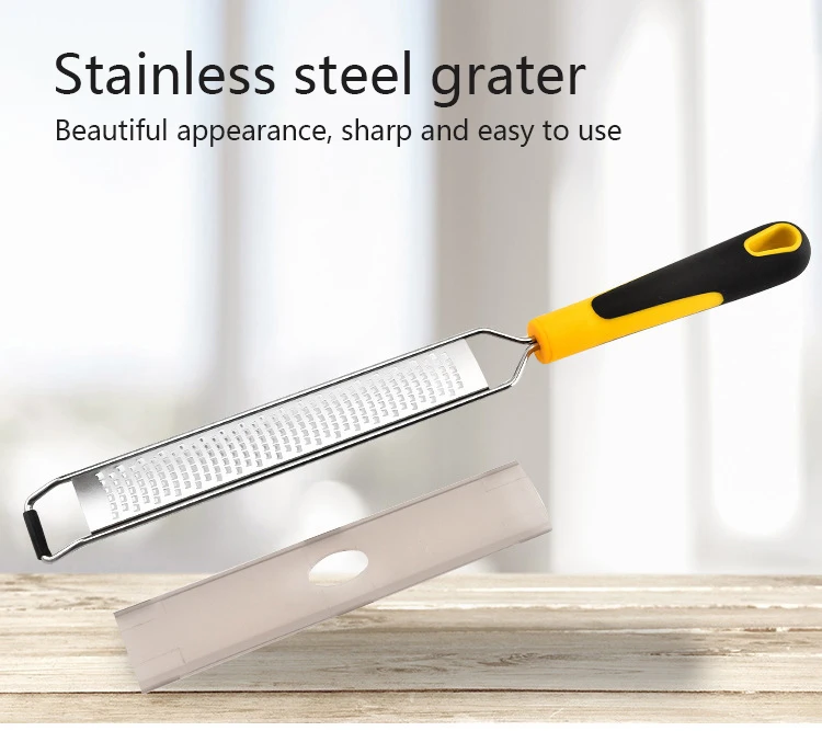 Amazon Portable High Quality Stainless Steel Cheese Grater Kitchen Gadgets Chocolate Grater Hand Operated Tools