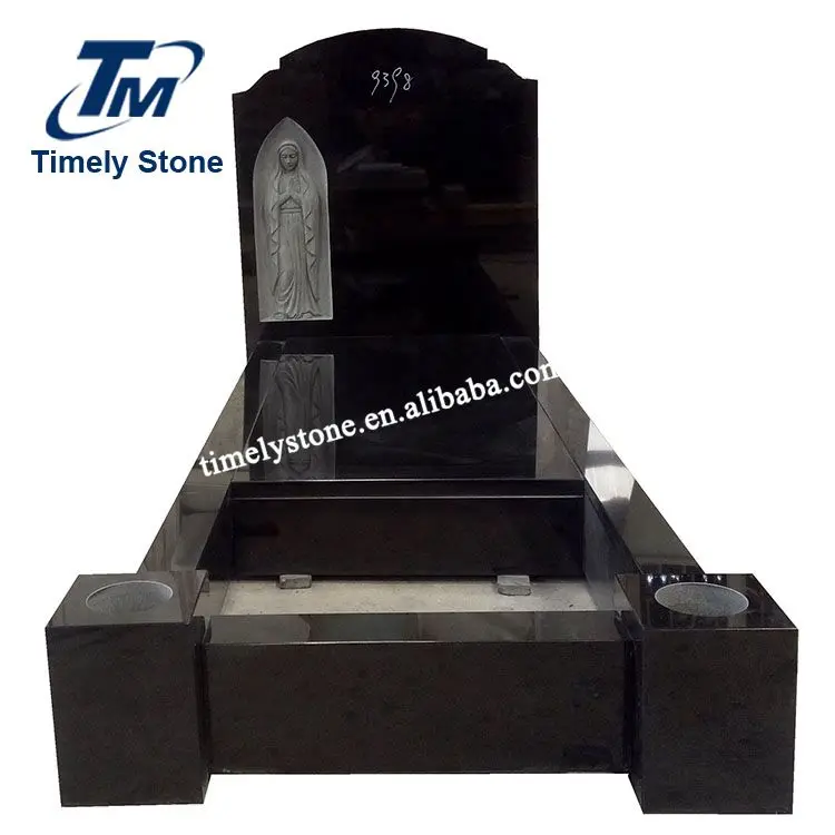 black marble edging for graves