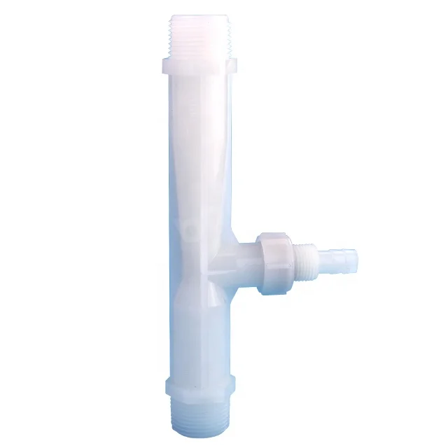 

1 inch PVDF venturi injector for ozone generator, White